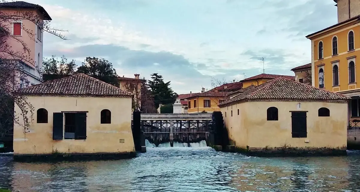 Antichi mulini sul fiume Lemene, un'incantevole visione di Portogruaro cosa vedere.