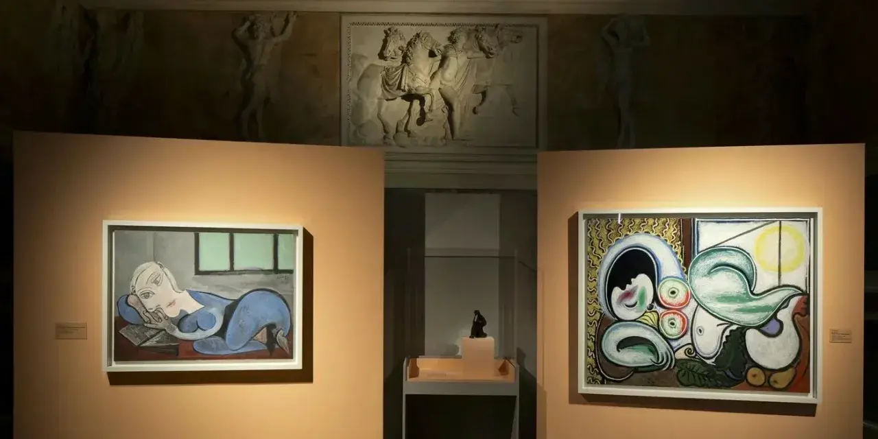 Opere di Picasso al Guggenheim di Venezia: un'esposizione che celebra il genio artistico.
