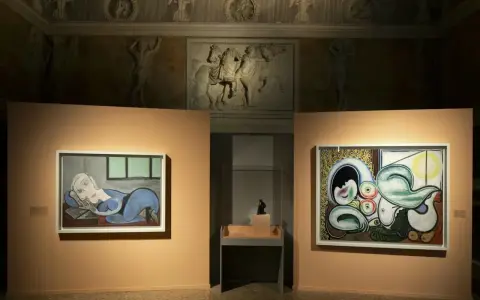 Opere di Picasso al Guggenheim di Venezia: un'esposizione che celebra il genio artistico.