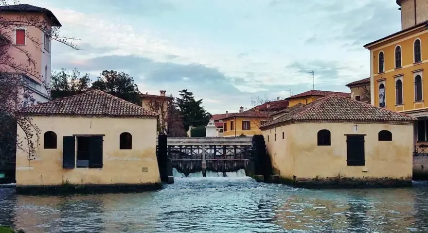 Antichi mulini sul fiume Lemene, un'incantevole visione di Portogruaro cosa vedere.